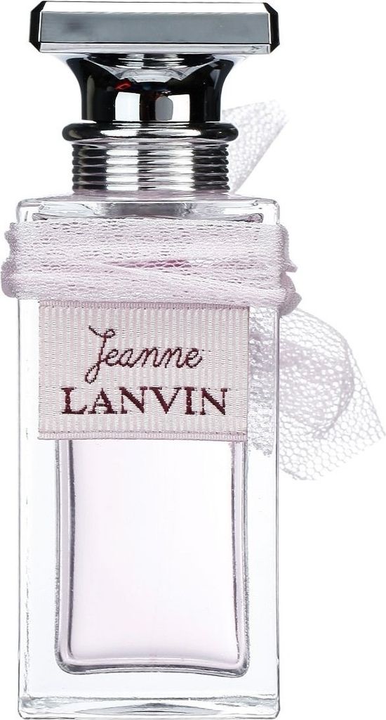 A bottle of Jeanne Lanvin perfume.
