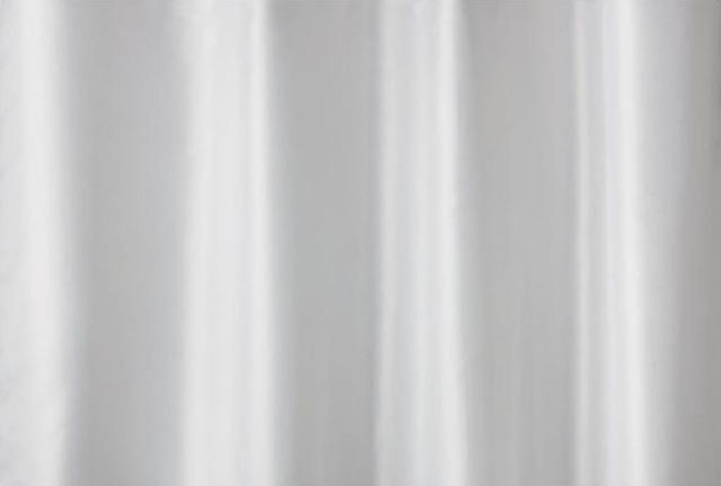 HEWI 801.34.V0434 Duschvorhang Dekor uni weiß,