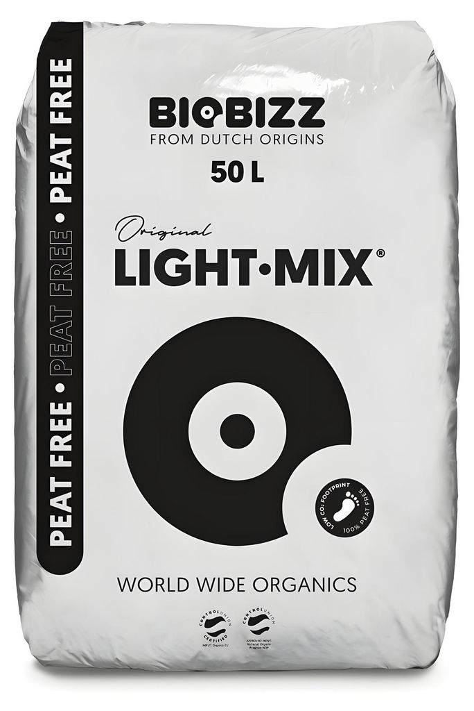 BioBizz Light Mix Peat Free (senza torba) 50L - Terriccio Immagine del prodotto 