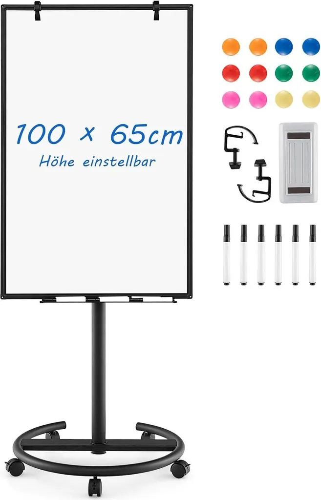 Support Tableau Blanc pour Conférence et Réunion de Bureau Mobile