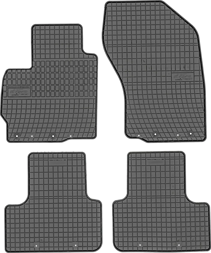 Tappetini FROGUM ET0480 Peugeot 4008 2012-2016 - Gomma su Misura