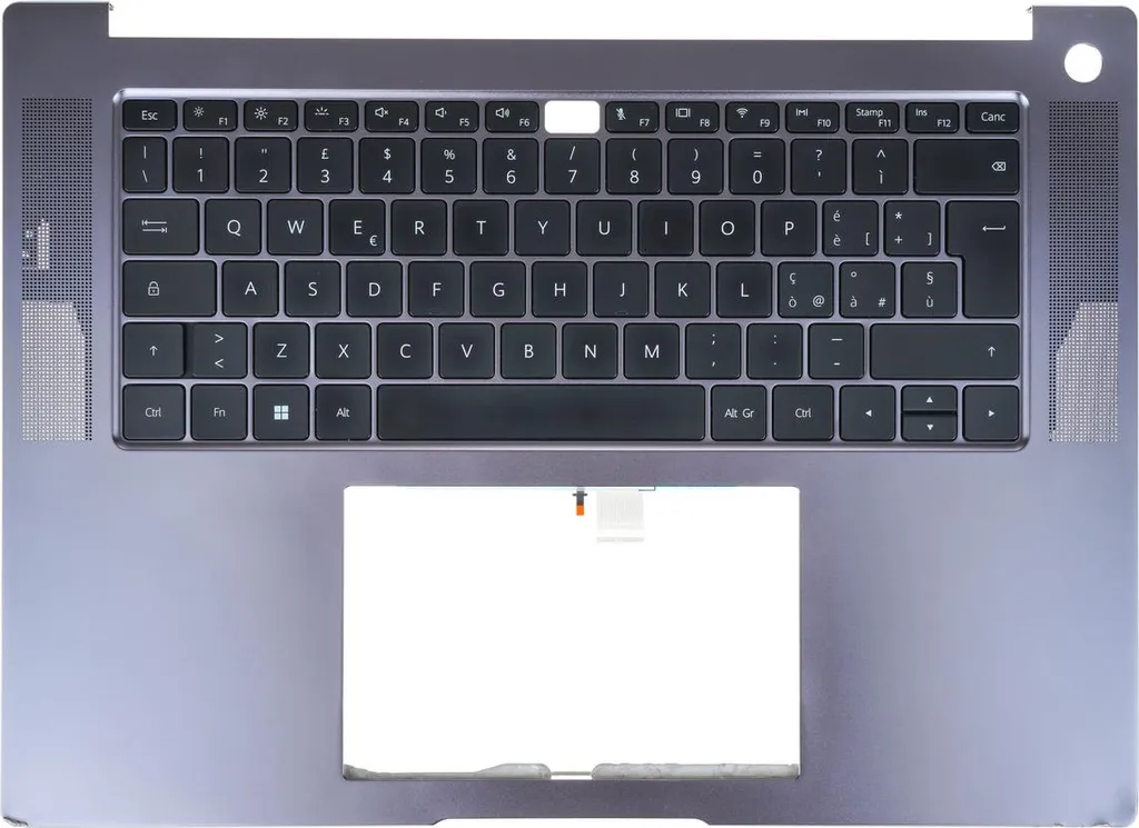 Top Case Huawei MateBook 16 CREM-WFD9 Palmrest Tastiera Italiana