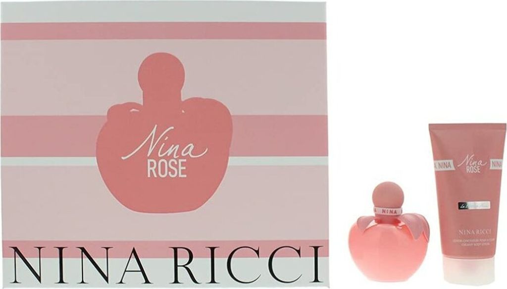 Edt Spray 50ml/Body Lotion 75ml Nina Ricci Nina Rose Les Produktbild 