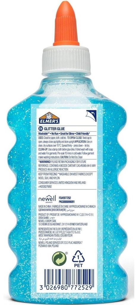 Elmer's 2077252, 177 ml, Flüssigkeit, Klebstoffflasche Produktbild 