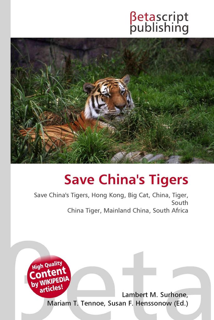 Save China's Tigers