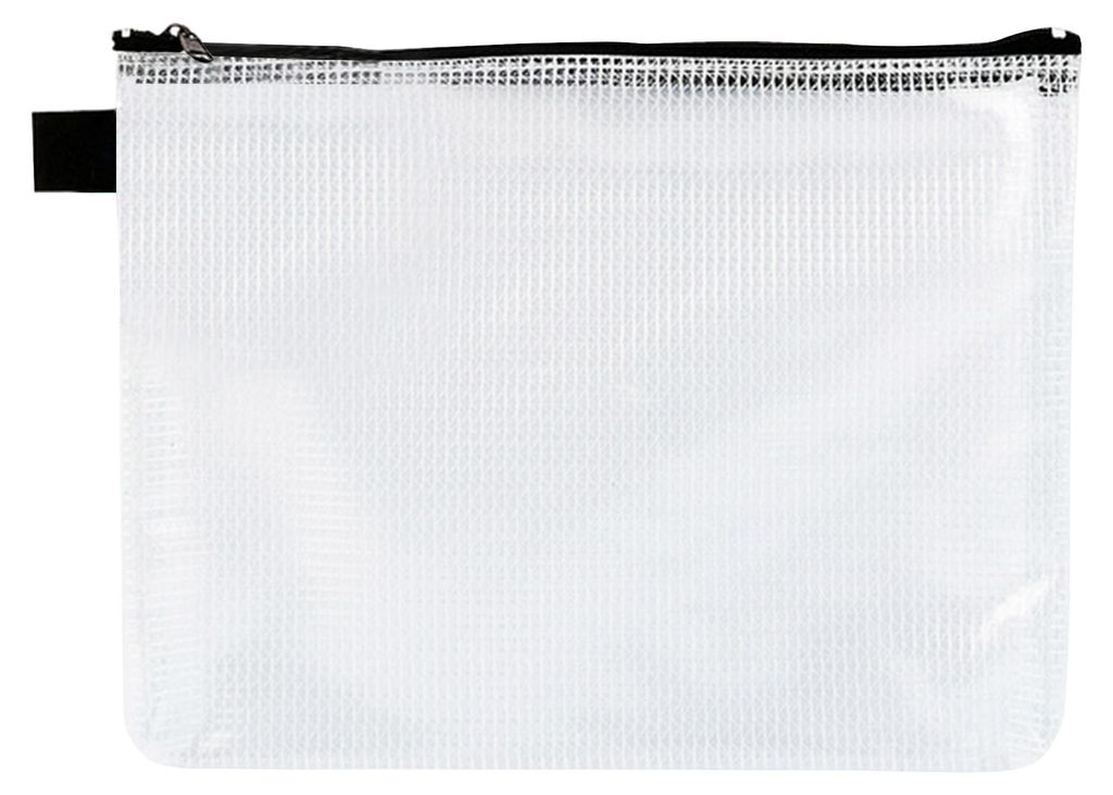 Tiger Stationery - A5 Tuff Tasche SG14764 (23 x 17,5 cm) (Transparent/Schwarz)