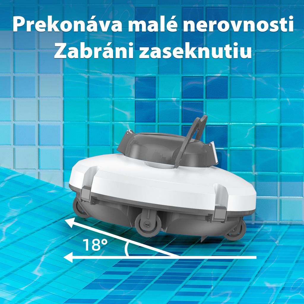 Redkey S100 Akumulátorový bazénový robot, automatický Obrázok produktu 8