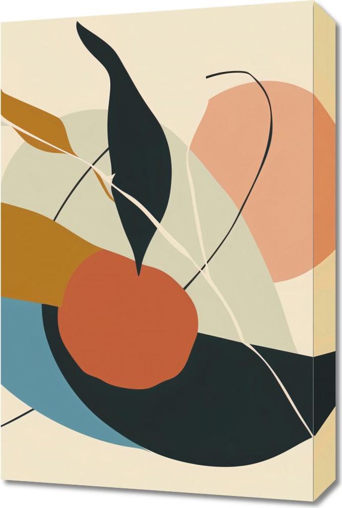 Bild 40x60cm Organische Form