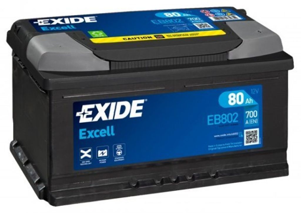 Exide Starterbatterie 12V 80Ah  700A (En) Produktbild 