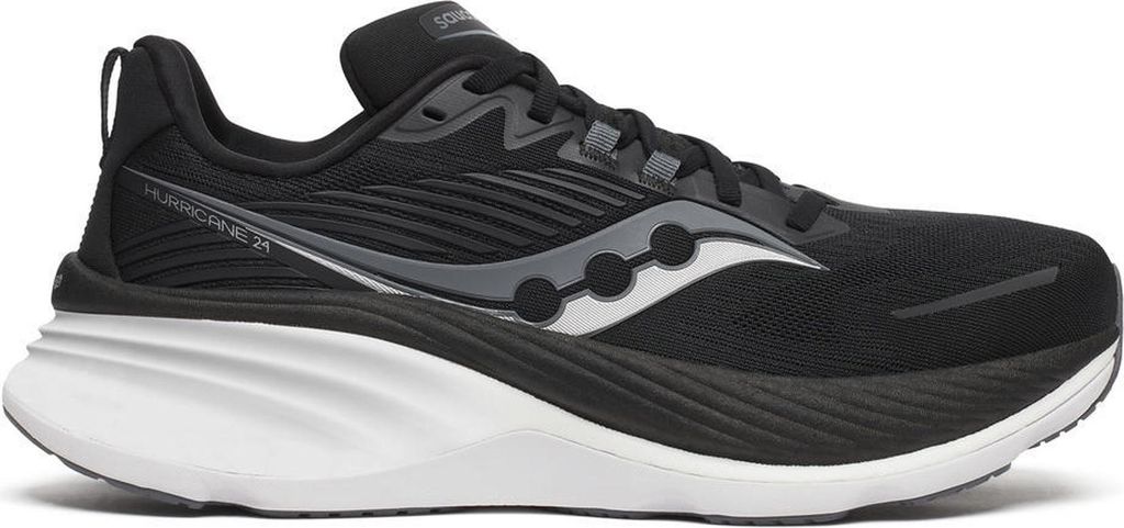 Saucony HURRICANE 24 Herren BLACK/CARBON 42.5