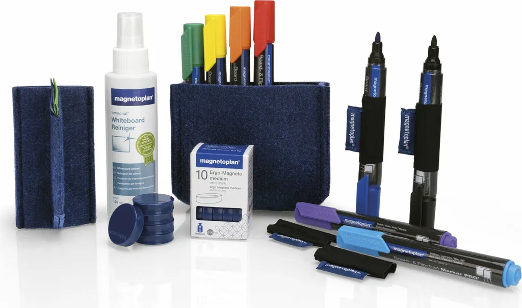 Kit accessoires de modération pour tableau blanc magnetoplan 25 pièces - 2