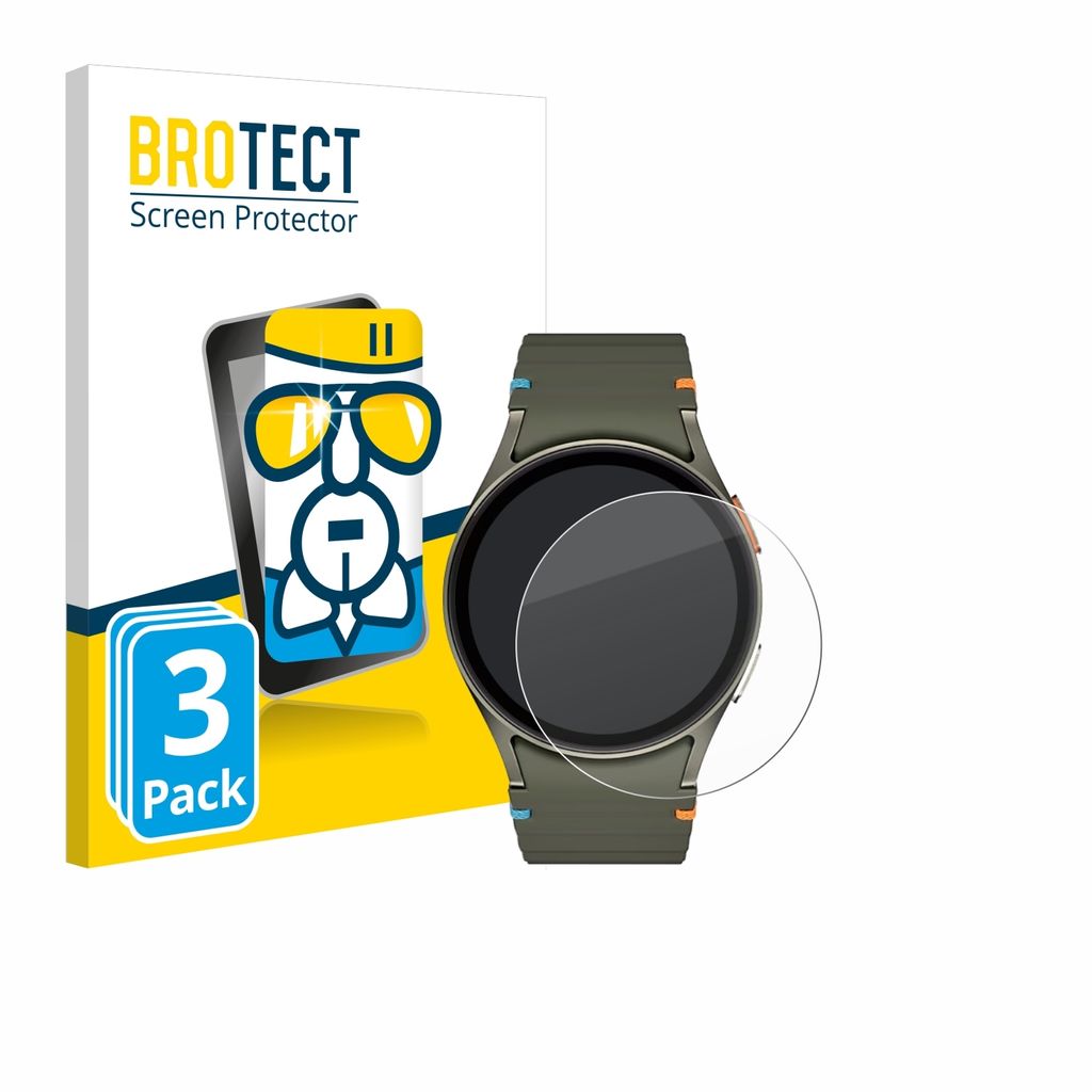 3x BROTECT Schutzglas für Samsung Galaxy Watch 6 / 7 / 8 Produktbild 