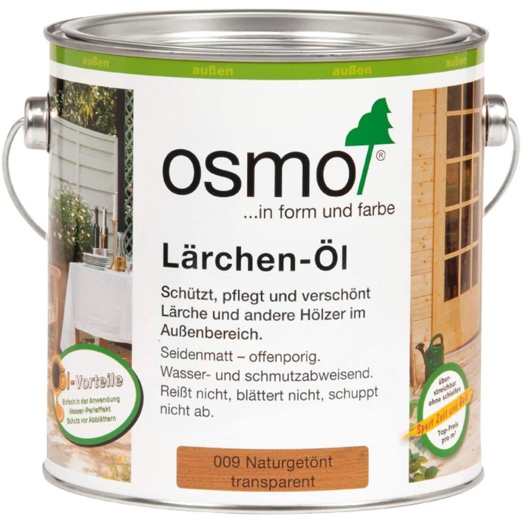 Osmo Lärchen-Öl 2,5 L naturgetönt Produktbild 