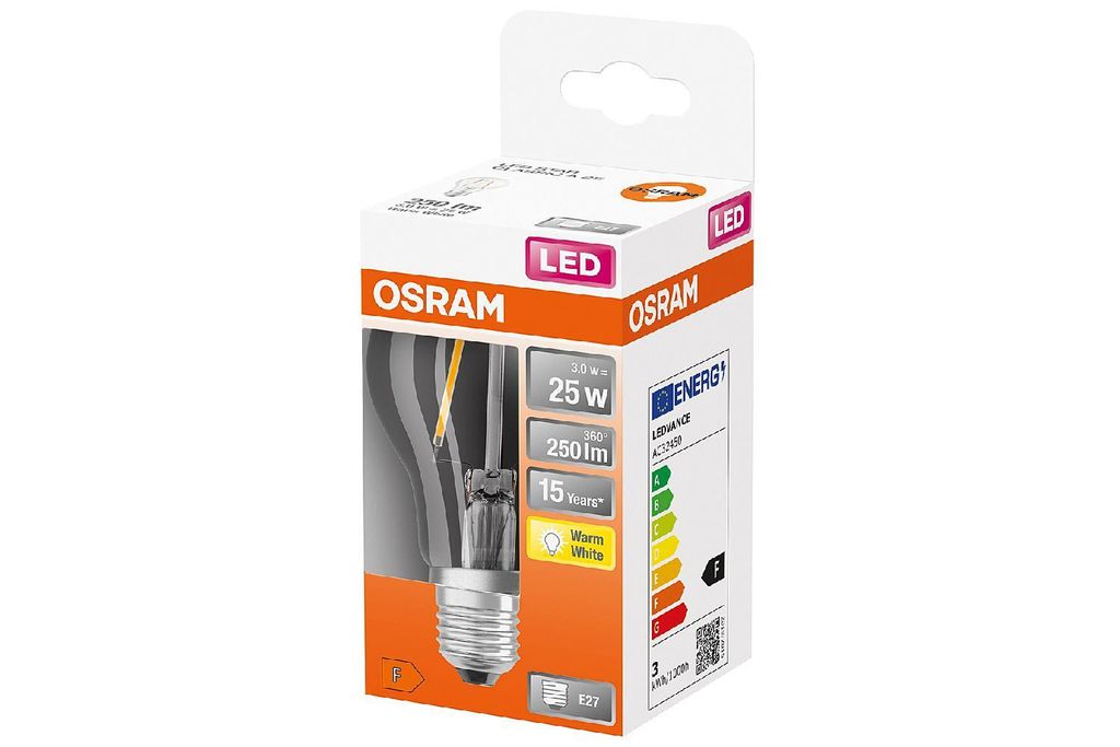 OSRAM HOMELIGHTING 4058075434165 LED (monochrome) EEC F (A Immagine del prodotto 