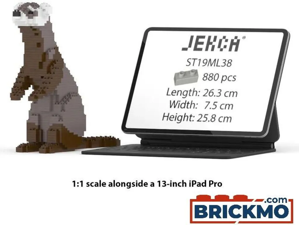 JEKCA Bricks Furet 01 ST19ML38 - Jeu de Construction Blocs à Monter