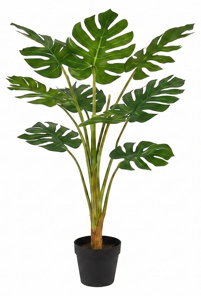 Umělá rostlina, monstera, 110 cm Obrázek produktu 