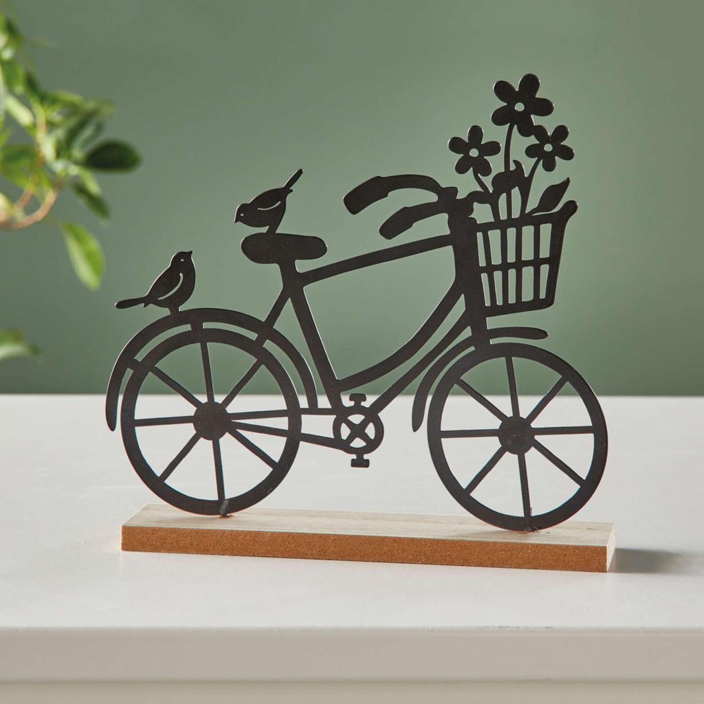 FRANK FLECHTWAREN Fahrrad Spritztour, Metall, Mattschwarz, Produktbild 