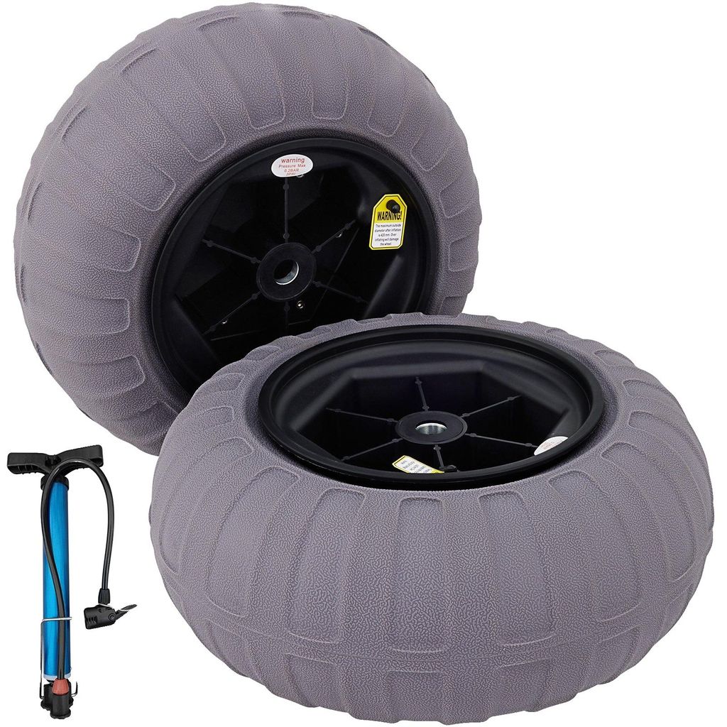 VEVOR 15,7 pouces roues ballon Pneus, TPU roues de plage Image du produit 
