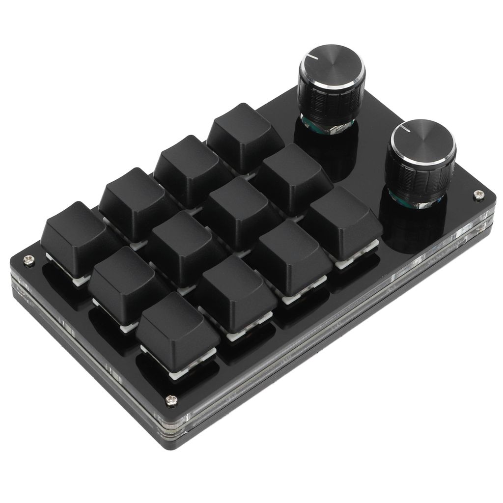 Mechanische Makrotastatur,Programmierbare Tastatur,Mechanische Gaming-Tastatur,Einhändige Gaming-Tastatur,Gaming-PC-Tastatur,Tragbare Mini-Tastatur