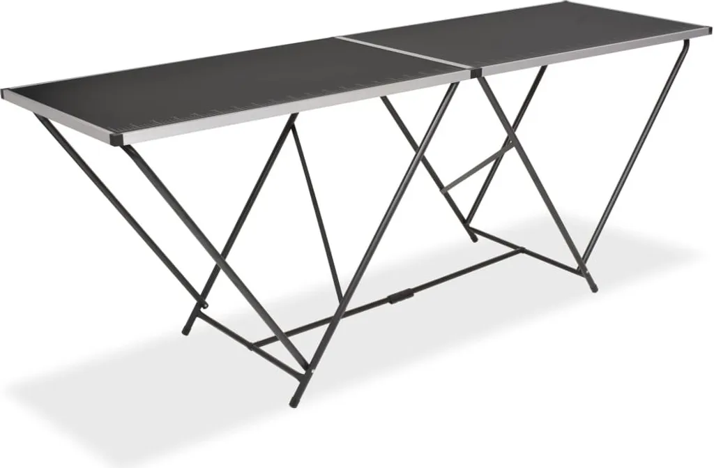 Table à tapisser en aluminium 200x60 cm pliable et ultra légère