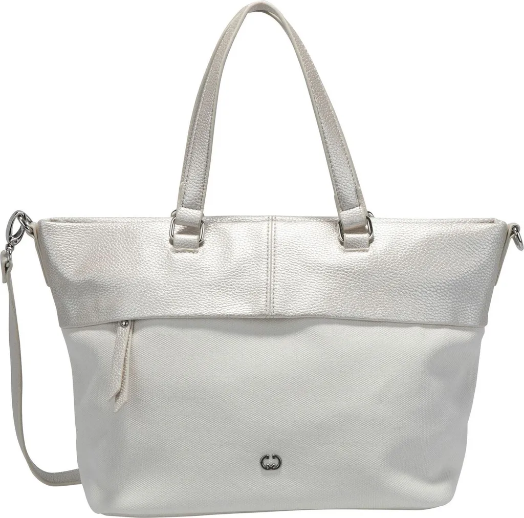 Recensione GERRY WEBER Borsa a Mano Keep In Mind Metallic Cold Bianco