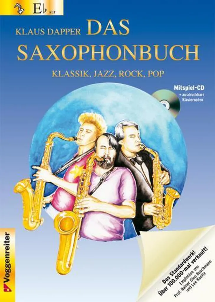 Méthode Saxophone Eb pour Débutant : Livre Complet avec CD et Partitions