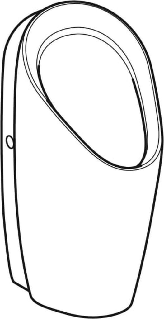 Geberit 116071001 Preda Urinal, wasserlos