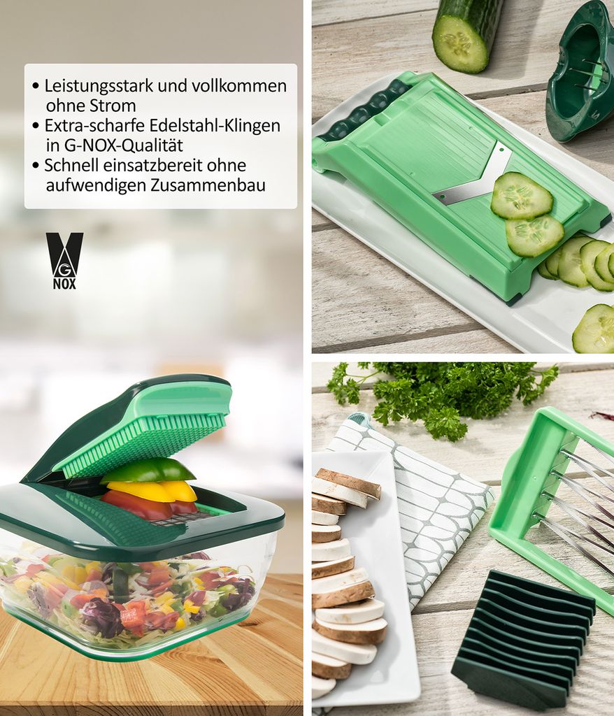 Genius Nicer Dicer Chef Deluxe Xxl 34-teilig Genius Nicer Dicer Chef Deluxe (34 Teile) | Kaufland.de