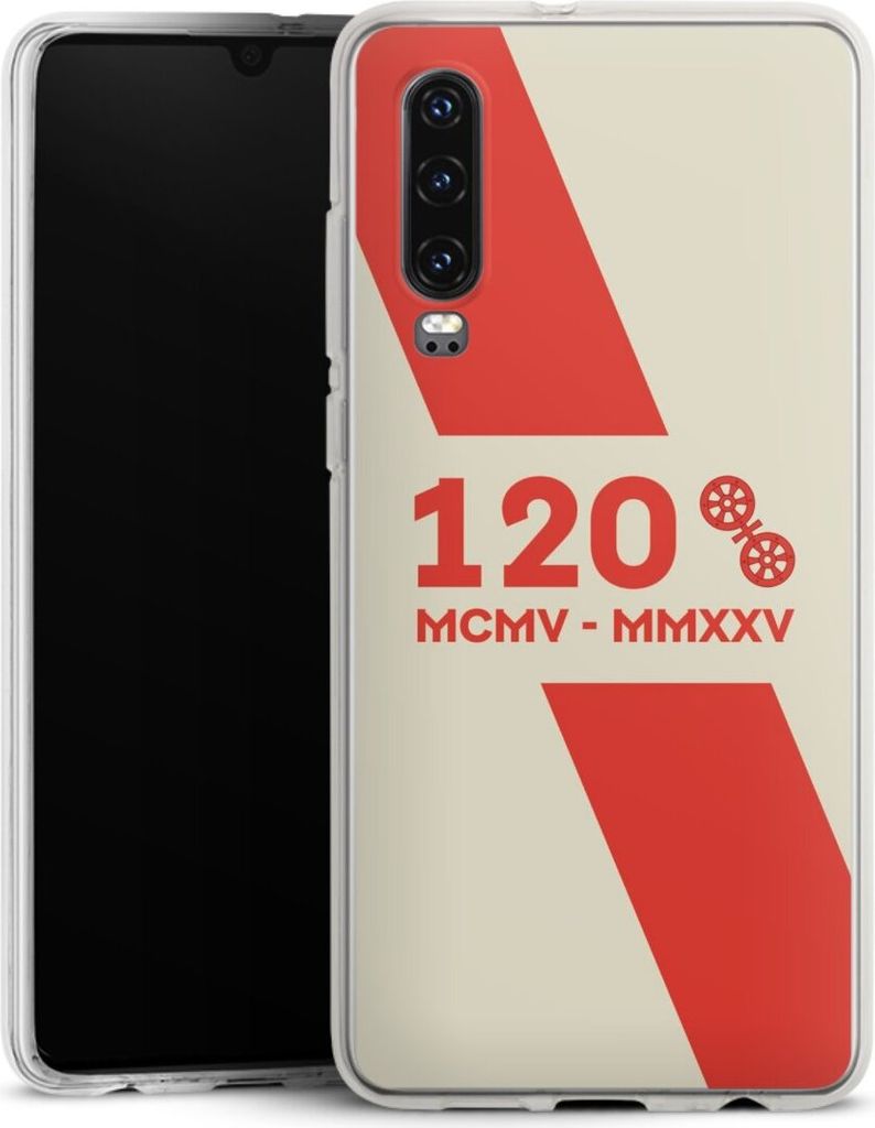 DeinDesign Handyhülle für Huawei P30 Silikon Hülle Case Smartphone Schutzhülle 1. FSV Mainz 05 E.V. 120 Jahre Bundesliga
