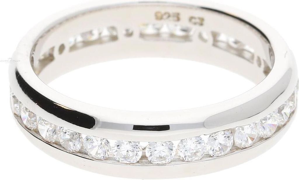 JuwelmaLux Ring 925 Sterling Silber mit synth Zirkonia JL10-07-2058 52