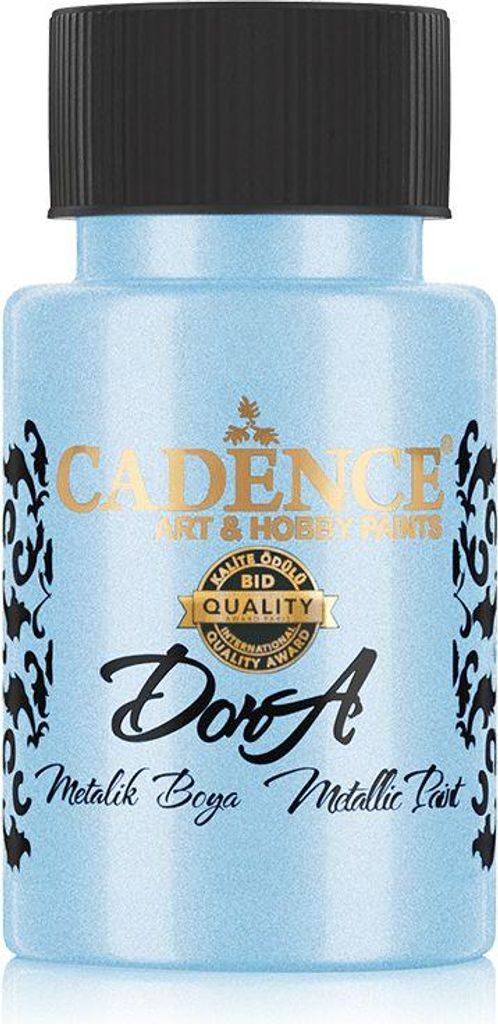 Cadence - Metallic Acrylfarbe - Dora - 50ml Hellblau