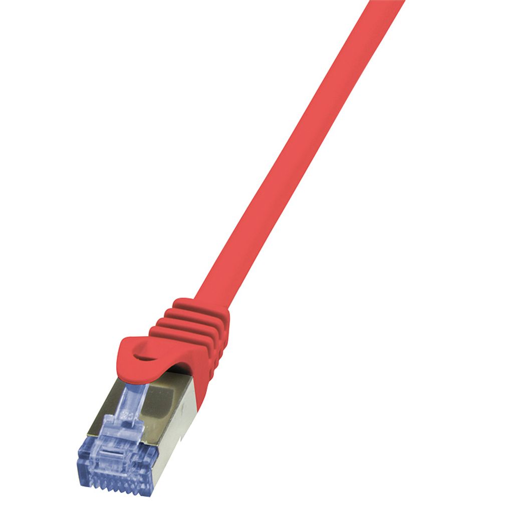 LogiLink Patchkabel Kat. 6A S/FTP 10,0 m rot