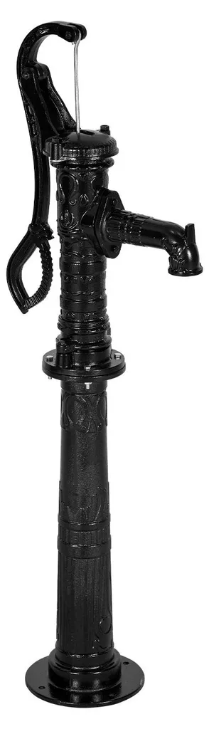 Pompe à balancier VEVOR en fonte noire - Hauteur 6m raccord NPT 1-1/4