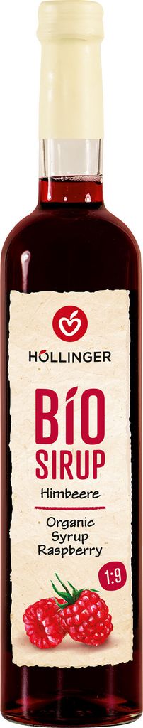 SYROP MALINOWY500 ml - HOLLINGER Zdjęcie produktu 