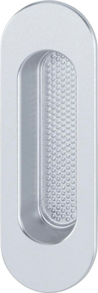 Hoppe Hebeschiebetürmuschel oval Aluminium silber eloxiert Modell 422-3