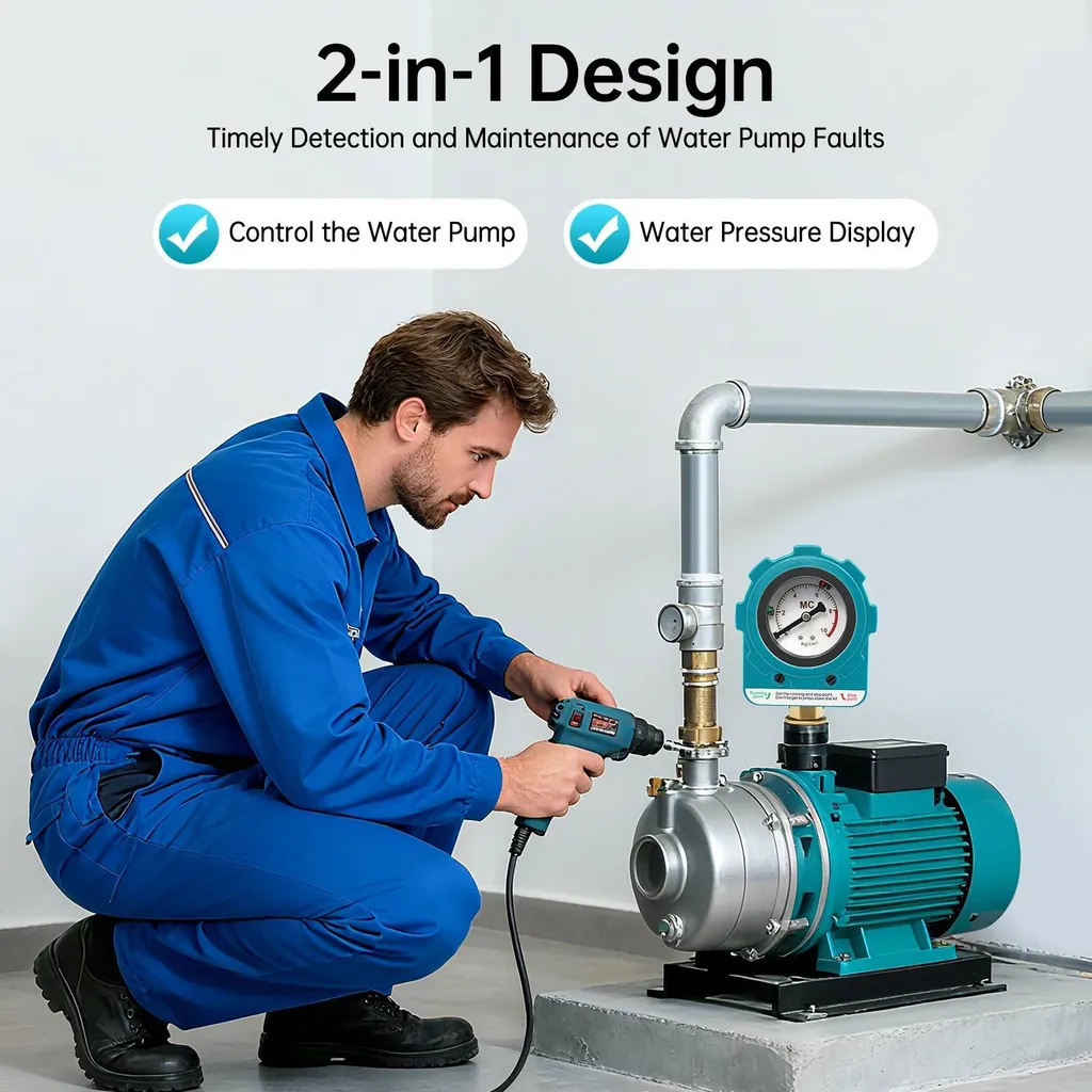 Pressostat de pompe à eau pour stopper les chutes de pression - 8