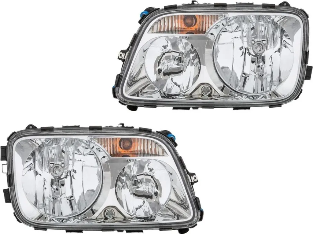 Phare HELLA FF 24V avec feux H7/H1 - Projecteur gauche pour MB Actros
