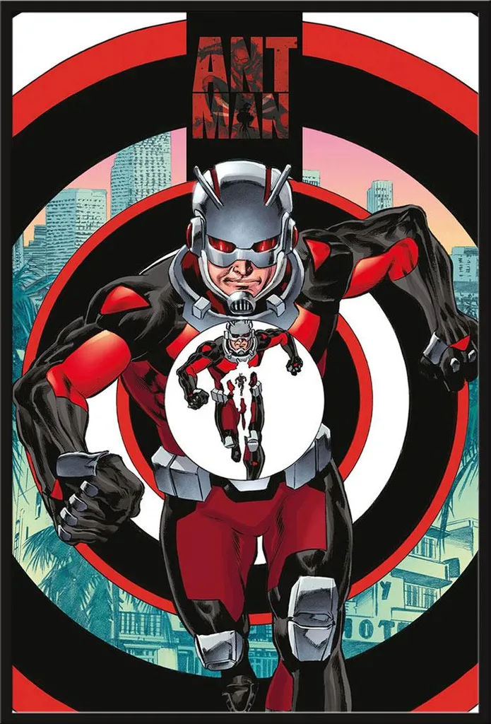 Ant-Man Affiche Quantum Realm avec cadre Shinsuke noir 61x91,5 cm