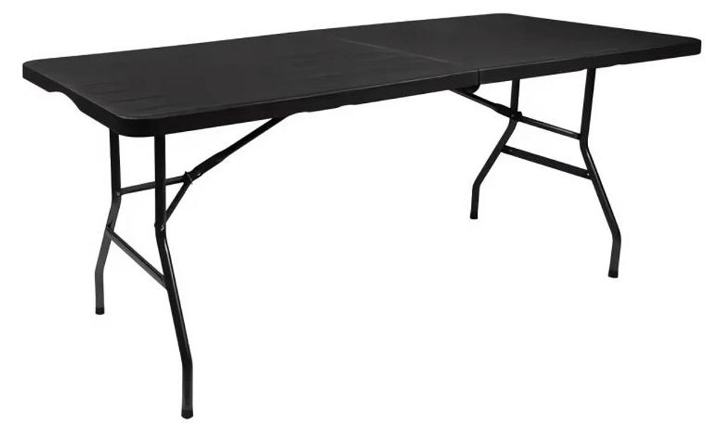 Gardlov 12280 Opvouwbare tafel 180 x 74 cm, zwart Productafbeelding 