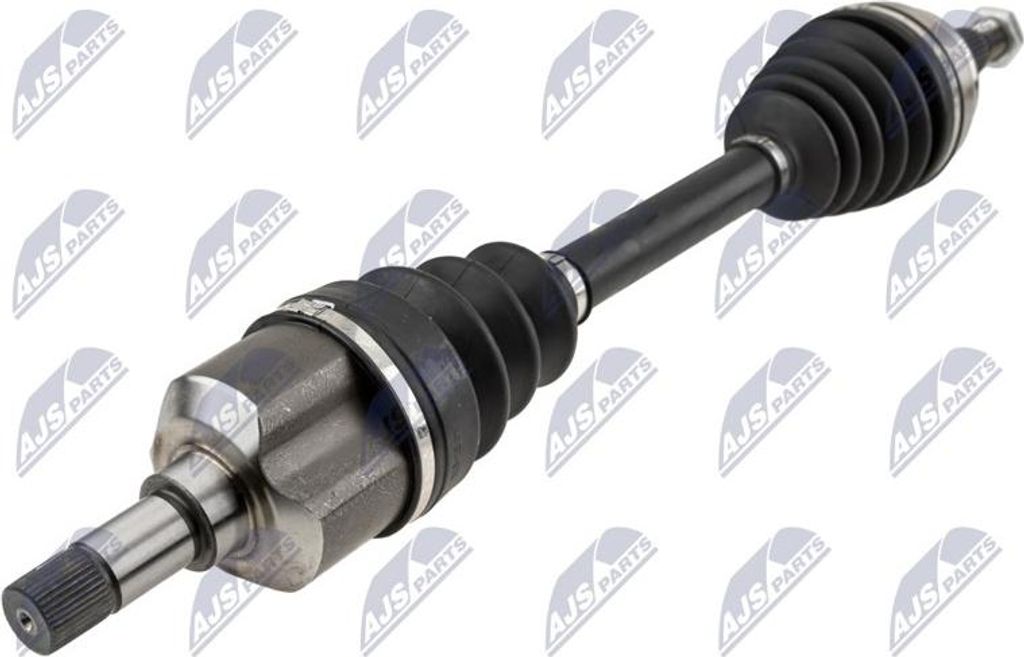 Antriebswelle links vorne 650 mm für Schaltgetriebe, Getriebe-ID ML6C, 37/28 Zähne
