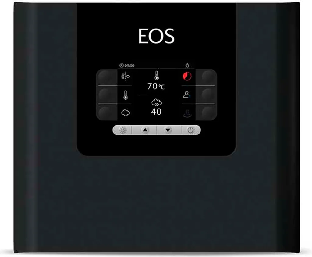 Boîtier de contrôle pour sauna mixte EOS Compact HP finition Anthracite