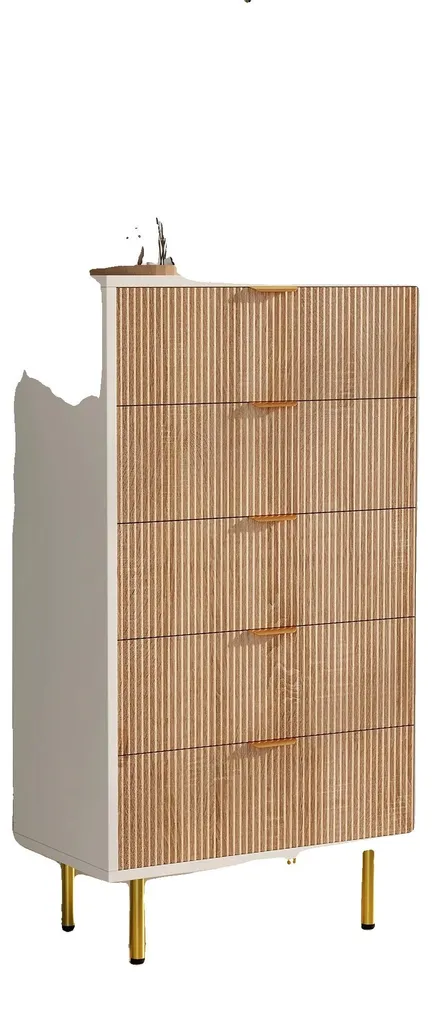 Solution gain de place : Meuble 5 tiroirs étroit pour petits espaces