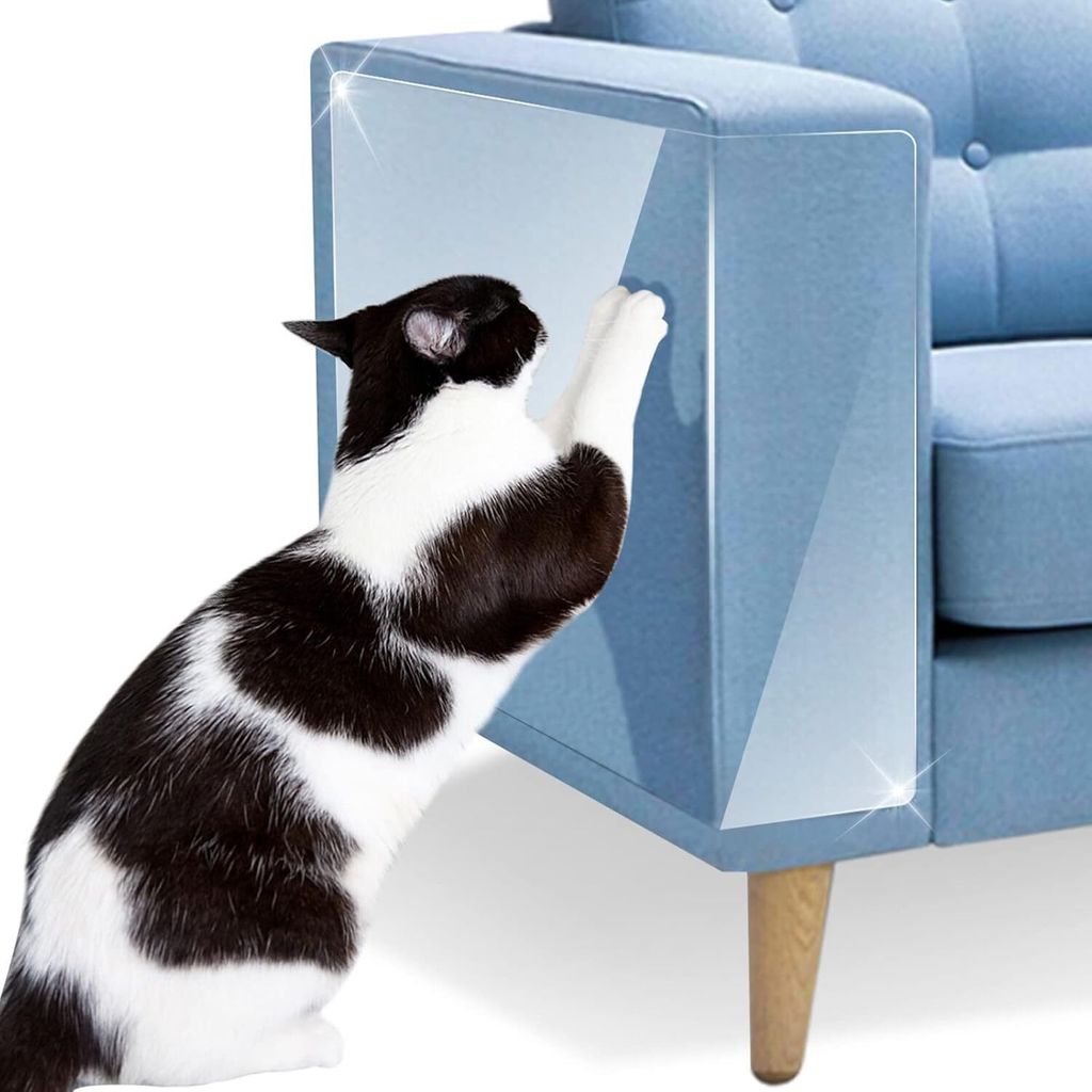 Katzen Anti Kratz Tape - 6 Stück Kratzschutz Sofa Katze, Produktbild 