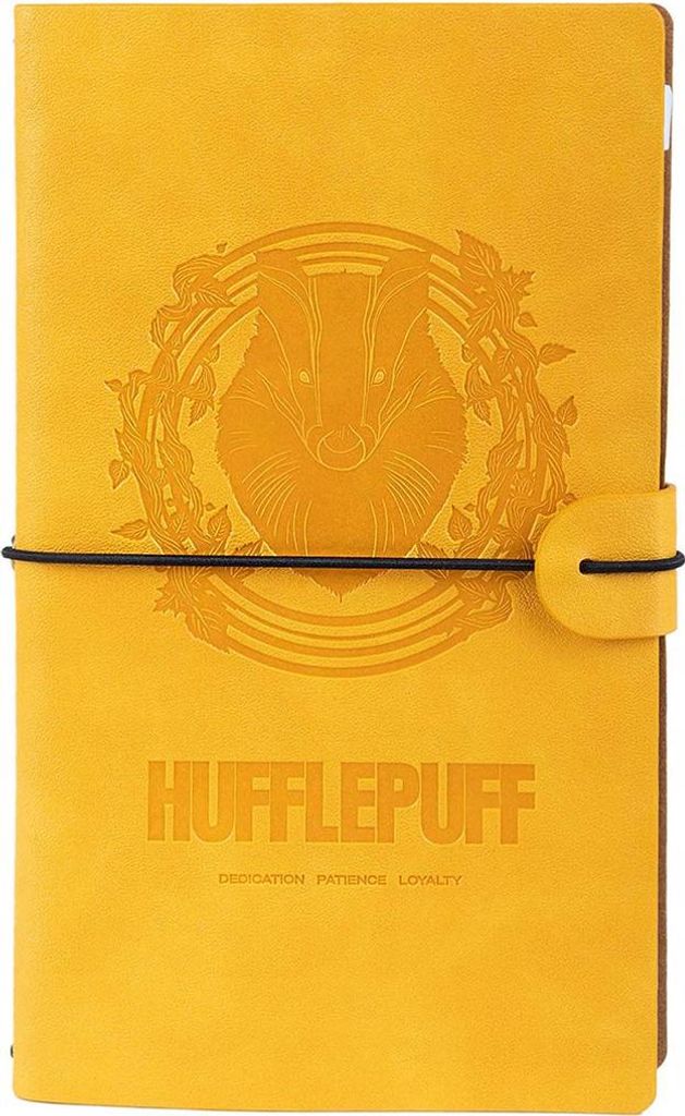 Harry Potter Hufflepuff Reise-Notizbuch Produktbild 
