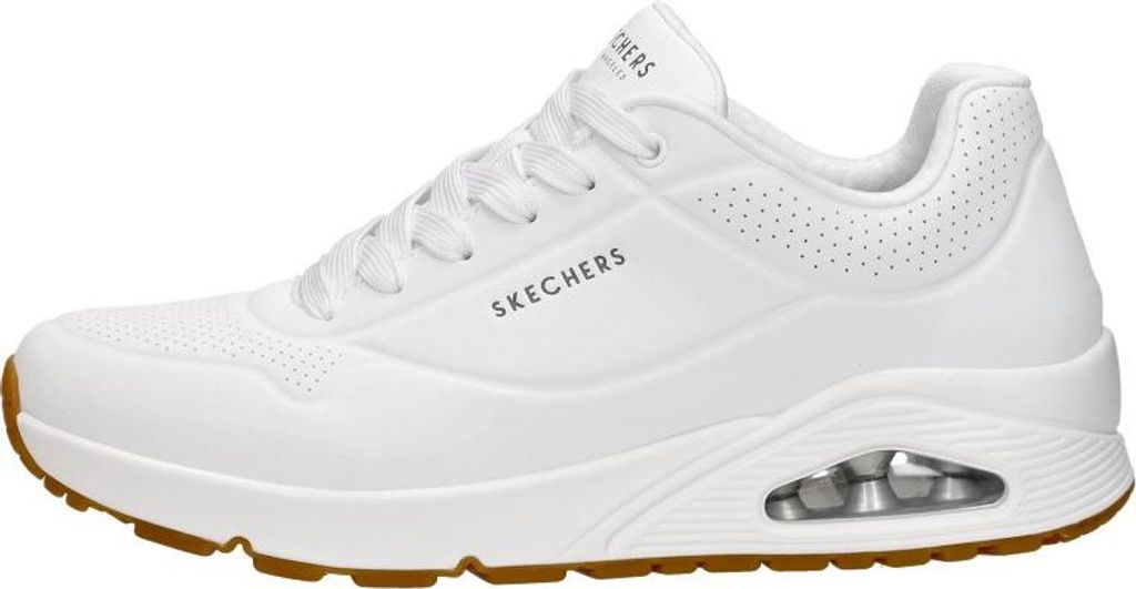 Skechers Uno – Stand On Air Sneakers Niedrig – Weiß – Größe 47,5