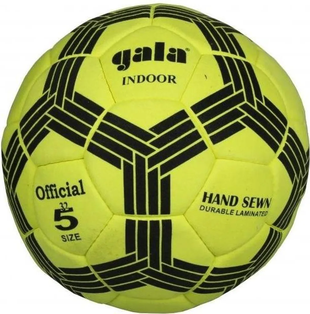Ballon de football increvable GALA jaune cousu main BF5083S