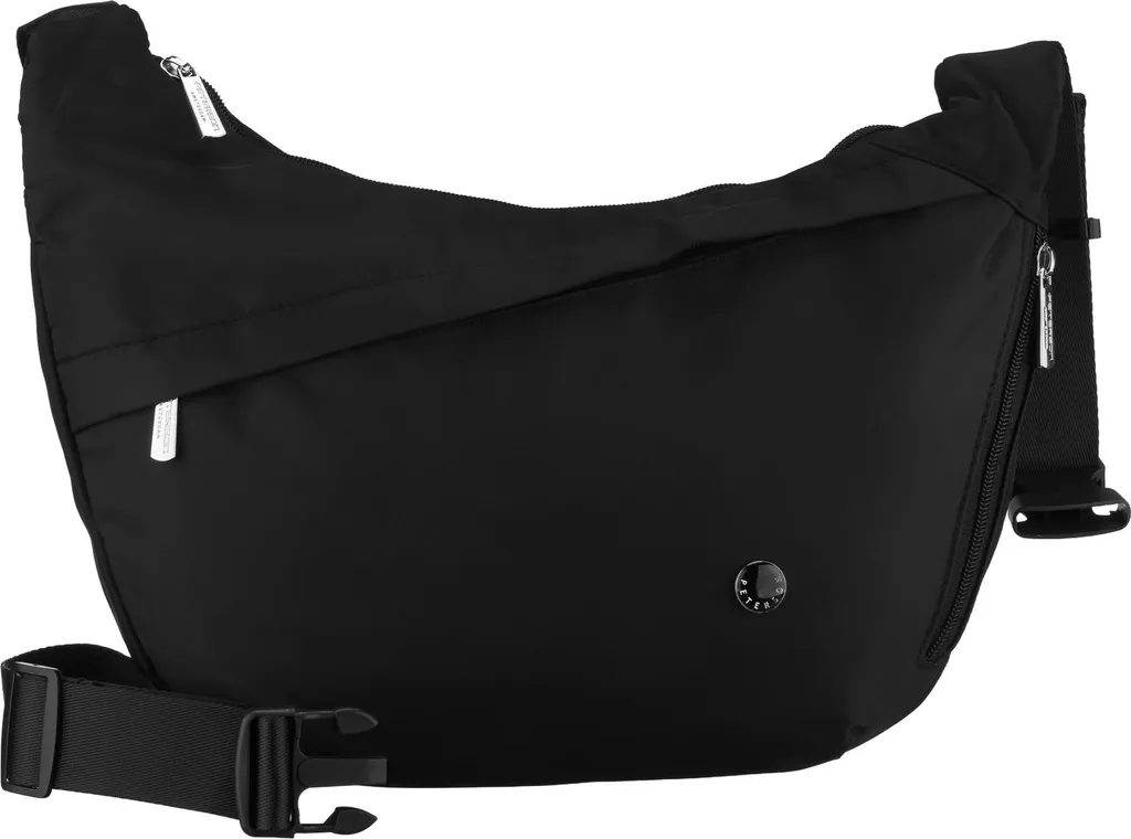 Borsa Donna Peterson Gribip Black: Tradizione in Pelle Taglia Unica
