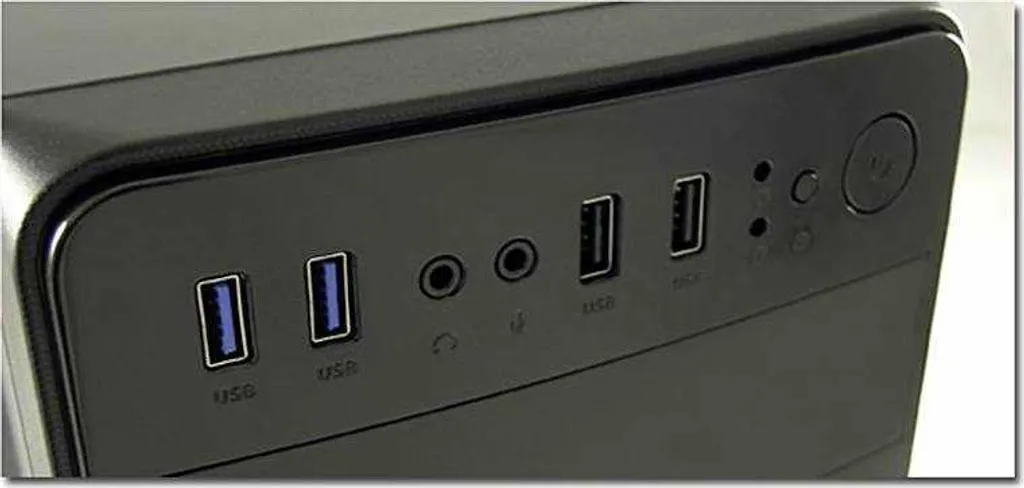 LC-Power 2015MB Boîtier Micro ATX Noir avec Connectivité USB 3.0 Rapide - 4