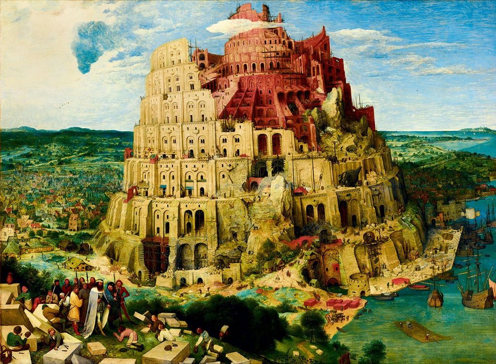 BLUEBIRD Puzzle Turm von Babel 3000 Teile