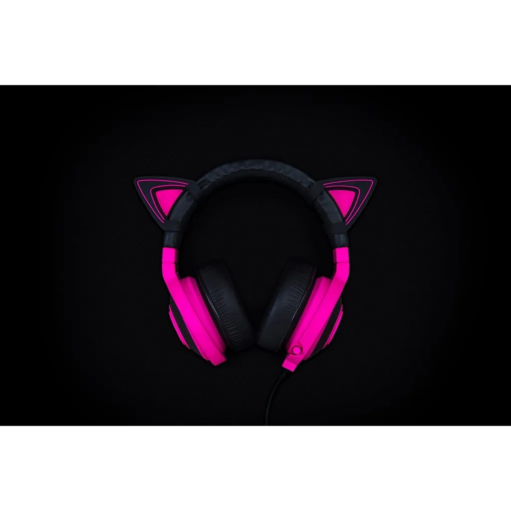 Recensione Accessorio: Razer Kitty Ears Viola Neon - Qualità e Fitting - 2